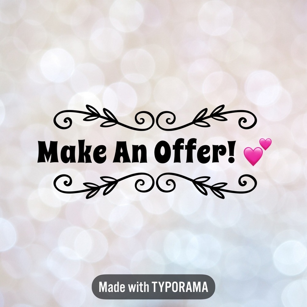Make me an offer!😍